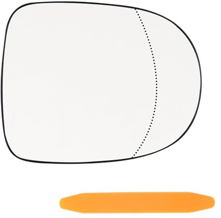 NewZC Voiture Glace de Rétroviseur Gauche Droit pour Ren ault Clio 3 2009-2012/ Twingo 2010-2014/Modus 2009-2012- Remplacement Verre de Rétroviseur Universel avec Outils de Levier