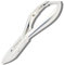 Viva Instruments Coupe-ongles d'orteils coupe de précision – Lames droites robustes pour ongles épais Prise en main confortable Approuvé par les podologues 14 cm – Argent