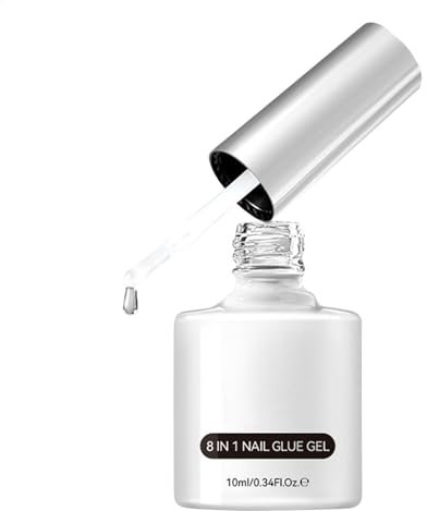 Gel Nail Bond, False Nail Cement, Multi Purpose Bonder, Long Lasting Foundation, Sculpting Gel, Tip, Press Adherence, Versatile Use And Easy Installation, 10ml