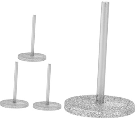 PACKOVE Set De 4 Brocas Para Taladro De Uñas Broca Esférica Accesorio Compacto Para Manicura Profesional Casa y Salones De Belleza