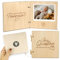 Demande marraine & demande parrain en bois avec enveloppe | Veux-tu être ma marraine/mon parrain ? | Cadeau marraine parrain original avec photo bébé