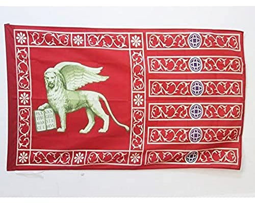 AZ FLAG Bandiera Venezia 150x90cm - Bandiera Città di Venezia 90 x 150 cm Foro per Asta