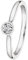 trendor Verlobungsring 585/14K Weißgold Diamantring 0,15 ct 532484-56 Ringgröße 56/17,8