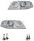 EISENFELS Bundle Set 70771222 Scheinwerfer rechts & links + Leuchtmittel H1 Classic + H7 Classic kompatibel mit Octavia II Combi 1Z5