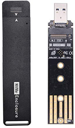xiwai Adattatore da USB 3.0 a NVME M-Key M.2 NGFF SATA SSD PCBA esterno adattatore RTL9210B Chipset
