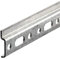 Gedotec Wandschiene Hängeschrank Schrank-Aufhänger Aufhängeschiene - Oberschrank | Montageschiene mit Länge 1250 mm | Stahl verzinkt | Tragkraft 240 kg | 1 Stück - Metall Hänge-Schiene ohne Schrauben