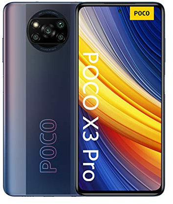 Poco X3 Pro - Smartphone 6+128 GB, 6,67” 120 Hz FHD+ DotDisplay, Snapdragon 860, cámara cuádruple de 48 MP, 5160 mAh, Negro Fantasma