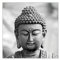 Ambiente Serviette Lunch 33x33cm Motiv: Buddha Head - Buddha Buddhakopf Stein 20 Stück pro Packung