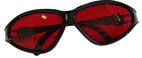Nedo Lasersichtbrille rot - verbessert die Sichtbarkeit der roten Laserstrahlen