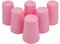 Buzztrove Unbreakable Reusable Plastic Cups Durable Plastic Drinking Cups Tumblers Set for Kitchen Outdoor Parties Picnics BBQ’s Travel Dishwasher & Microwave Safe (Set of 6) (420ml, Pink)