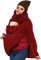 Volu Doppelte Dicke Kapuzenjacke, Känguru-Mantel, Multifunktionsjacke Für Damen, Umstandsmode, Schwangeres Oberteil, Babytragen, Fleece-Kapuzenpullover, Babytrage-Pullover,2,L,Hilarious123