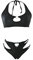 Dessous Sexy ReizwäSche Lack Leder Zweiteilige NachtwäSche Wetlook Lingerie Leder Faszinierend ReizwäSche Set Tank Top Oberteil Erotik Booty Shorts FüR Glitzer Party Clubwear