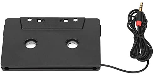 Adaptateur de Cassette de Voiture, Cassette de Voiture 3,5 Mm vers Adaptateur Auxiliaire Stéréo Lecteur de Cassette de Sortie 4 Canaux pour Téléphones Mobiles, Tablettes, MP3,