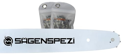 SÄGENSPEZI Schwert-Set mit 2 Halbmeißel Sägeketten 30 cm .325 Mini 1,1mm 51 TG passend für Husqvarna 330i 535i XP 540i XP T435 T525 T535i XP T540i XP 540 XP Mark III