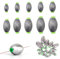 Angel Bleie Set 50 Stück Elliptische Laufblei Angeln Abnehmbare Angelgewichte Dropshot Blei Grundblei Angeln Blei Laufblei Angeln Set Für Outdoor Sportarten Angeln Hochsee Bootsangeln Strandangeln