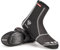 GEWAGE Fahrradschuhe Überschuhe, Unisex Warmhalte Schuhüberzieher mit Reflektierenden Streifen für MTB und Rennrad (Schwarz, XL)