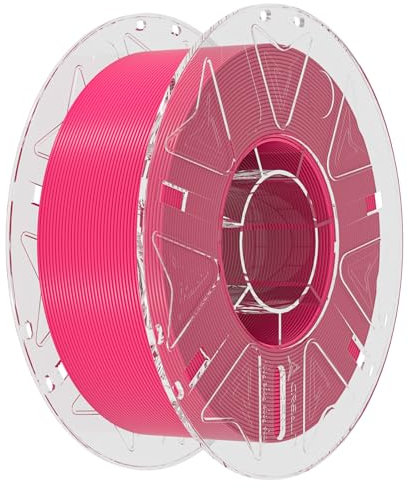 Creality Hyper PLA RFID Filamento 1,75mm 1kg, Hochgeschwindigkeits Filamento 1.75 PLA für 3D-Drucker (30-600mm/s), Kompatibel mit K2 Plus Combo & CFS (Creality Filament System), Fuchsia