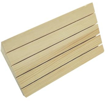 TOYANDONA Holzsockel Spielstütze Spieldisplaysockel Dekoration DIY Spielhalter Aus Holz