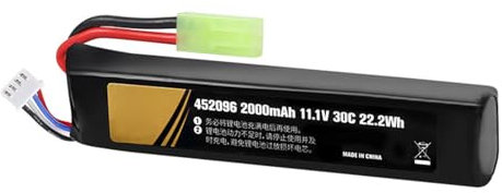 CAZSTYK WaterGuns Airsofts Akku 3S 11,1 V 2000 mAh 452096 Elektrisches Spielzeug 11,1 V Wiederaufladbare 3S 30C Batterie