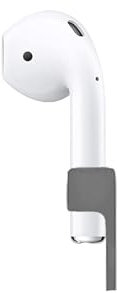 Auriculares de repuesto izquierdo único compatible con Airpod de 2ª generación (A2031), solo auriculares inalámbricos Bluetooth de oreja izquierda con cadena antipérdida, auriculares de repuesto de