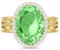 Linawe Gold Ringe Frauen Ring Verstellbar Türkis Stein, Peridot Grün Moissanite Damenring Modeschmuck, Goldring Goldene Ringe Boho Schmuck, Statement Fingerring Diamant Ring Vergoldet Damen