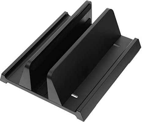 Angoily Sturdy Laptop Tablet Holder Vertical Stand Desk Riser Modern Space-saving