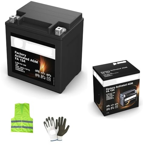 Compatible con Harley Davidson FLHTCU Ultra Classic Electra Glide 1584 AÑO 2007 al 2012 BATERIA FA1340 YIX30L BB30L-B ENVÍA Cargado por Uso BATERÍAS Gel SLA AGM 30 AH 12V 166X126X173MM CCA 385