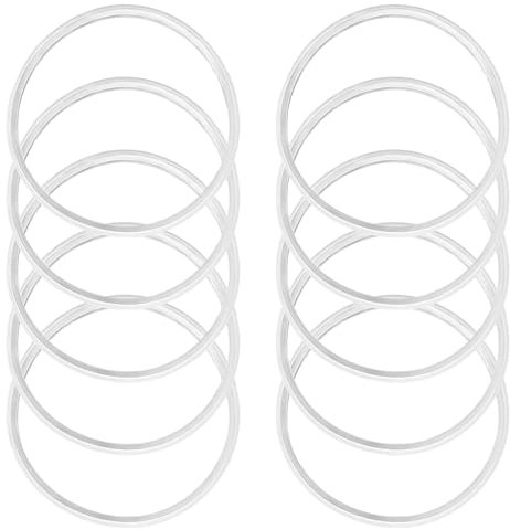 Lot de 10 joints de bouteille d'eau en silicone pour gobelets isothermes en acier