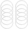 Lot de 10 joints de bouteille d'eau en silicone pour gobelets isothermes en acier