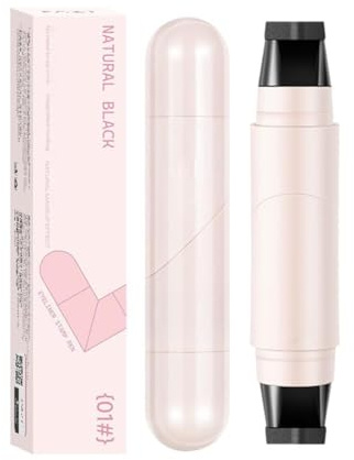 NHPY Kit de 2 tampons eyeliner, double pochoir eyeliner, maquillage eyeliner anti-bavures toutes saisons pour toutes les formes d'yeux