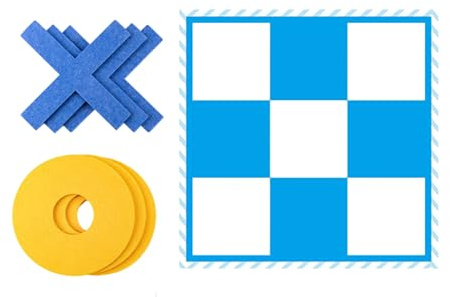 Jumbo-Set – Brettspiel zum Spielen im Freien – keine Montage für Geburtstagspartys, tragbar, leicht zu verstauen, für Weihnachten