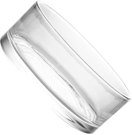 KESYOO Großvolumiger Glasblumentopf Transparent Hydroponischer Pflanzkasten Glas Terrarium für Tulpen und Rosen Langlebige Glasvase für Wohn und Hoteldekoration