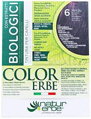 Naturerbe Color Erbe Estratti Bio Tintura 06 Mirtillo