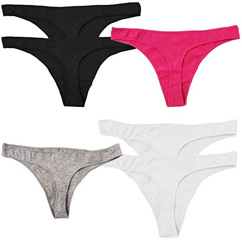 Toocool - Stock 6 Pezzi Perizoma Slip Donna Thong Liscio Tanga Elasticizzato Nuovo 368-6 [S/M,Fantasia 1]