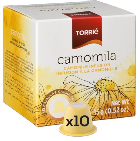 Torrié Camomile Tea Compatible with Nespresso® Machines (10 Pods)