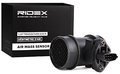 RIDEX Medidor de masa de aire 12V con carcasa (cárter) Sensor De Flujo De Aire 3926A0005