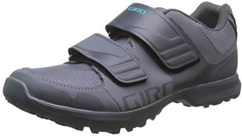 Giro Femme Berm Chaussures de VTT, Multicolore (Titanium/Dark Shadow 12), 36 EU