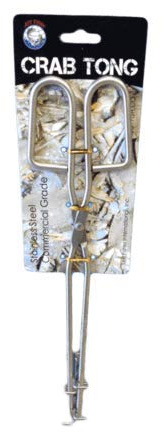 Crab Tongs, Crab Tongs for Live crab, Stainless Steel Material, Keep from biting by crab, Heavy Duty, no Rust, Easy to Use.