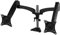 ARCTIC Z2-3D (Gen 3) - Double Monitor Arm, Monitor stand for up to 34“/34” Ultrawide, up to 8 kg (17,6 lbs) per Arm, USB Hub, Flexible, Adjustable Height - Matt black