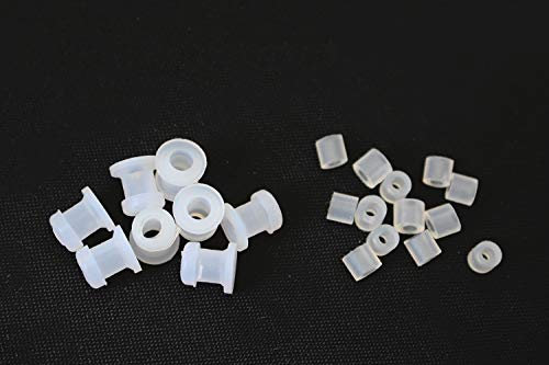 Tigofly 50 pcs set Silicone Band Fishing Skirts Tools SpinnerBait Buzzbait Hand Fittings Fishing Accessories Fly Tying Materials