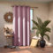 AmeliaHome - Tenda Blackout 140 x 245 cm, colore: rosa, 1 pezzo, con occhielli, decorazione per finestre