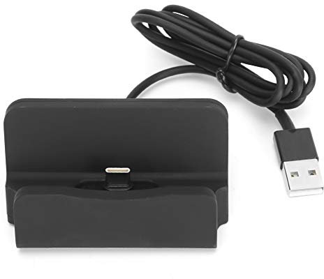 ASHATA Dockingstation für Mobiltelefone, Micro-USB-Desktop-Dockingstation Halter Typ C Ladegerät für Mobiltelefone, für /