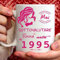 Tee Design Tazza 1995 Compleanno Donna 30 Anni, Idea Regalo Mai Sottovalutare una Donna nata nel 1995 - Tazze per Regali Divertenti - Gadget Divertente