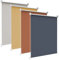 bobodeco Verdunklungsrollo ohne Bohren & mit Bohren, Verdunkelungsrollo Klemmfix, Dunkelblau 115x150cm (BxH), Thermorollo Sichtschutz und Sonnenchutz, Rollos Hitzeschutz für Fenster & Tür