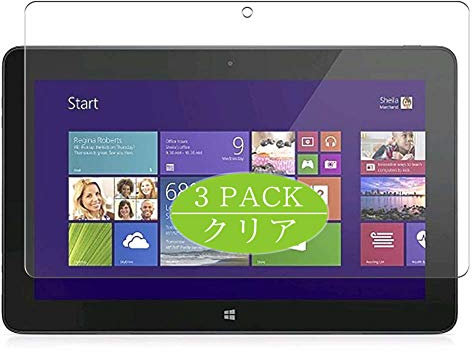 VacFun 3 Pezzi Pellicola Protettiva, compatibile con Dell Venue 11 7000 (7130 Pro / 7139 Pro) 10.8 Screen Protector Protezioni Schermo (Non Vetro Temperato) NuovaVersione