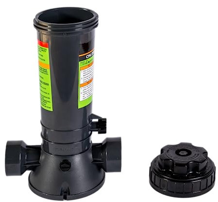 Chlordosierer Chlordosier Schleuse Automatic bis 7 Chlorlangzeittabletten Anschluss 1,5 Zoll mit Enlüftungsventil