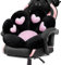 DOBUONO Katzenpfoten-Kissen, Kawaii-Büro-Schreibtischstuhlkissen, bequem, Plüsch, Katzenpfotenform, Gaming-Stuhlkissen, Bär, niedliches Sitzkissen für Mädchen, Kawaii-Zimmer, Schlafzimmer, Dekoration,