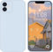 HGH für iPhone 12 Hülle Liquid Silikon, Handyhülle für iPhone 12 Case Rundumschutz mit Weichem Microfiber-Innenfutter Stoßfeste Kratzfest Schutzhülle für iPhone 12 6.1 Baby blau