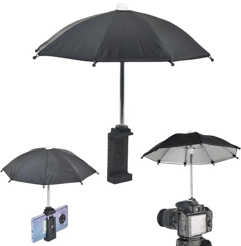 ReFind Phone Umbrella for Sun, Work, Holiday, Beach Tent. Portable Lighting Photography for iPhone, Samsung phone, Android (1)