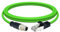 Lonlonty M12 X-Coded 8 Pin to RJ45 Cable Cat6A Industrial Ethernet Shielded Cable for Cognex and Automation Application SFTP 26AWG (3.3Ft-Cat6A X code 8Pin)